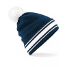 Winter hat - mod. B472:French Navy, 100% acrylic, White, One Size